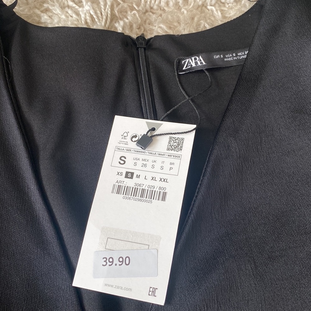 Zara black bodysuit - Picture 2 of 6